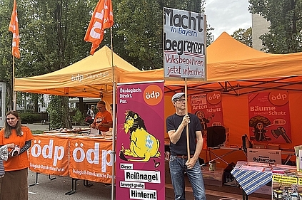 ÖDP München auf den Corso Leopold