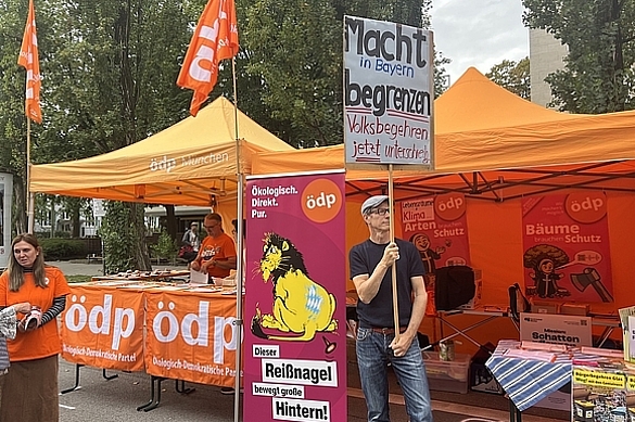 ÖDP München auf den Corso Leopold